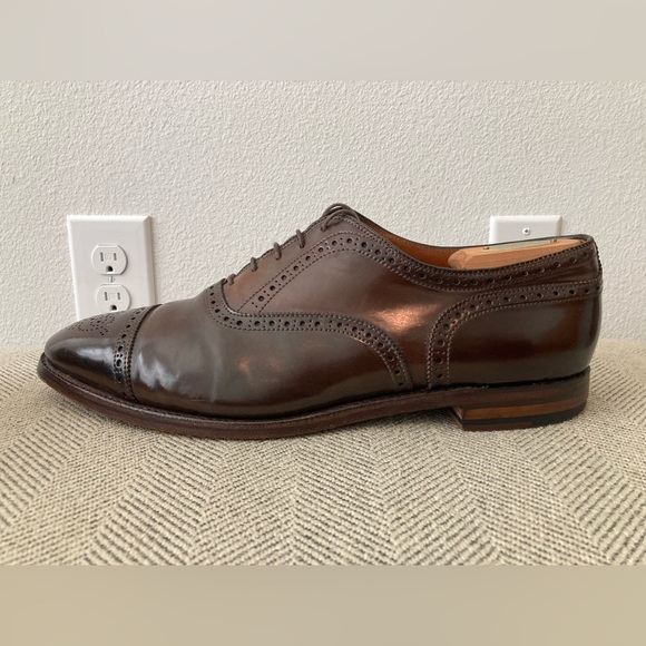 13D Alden 9084 Cigar Shell Cordovan Medallion Tip Bal Horween USA